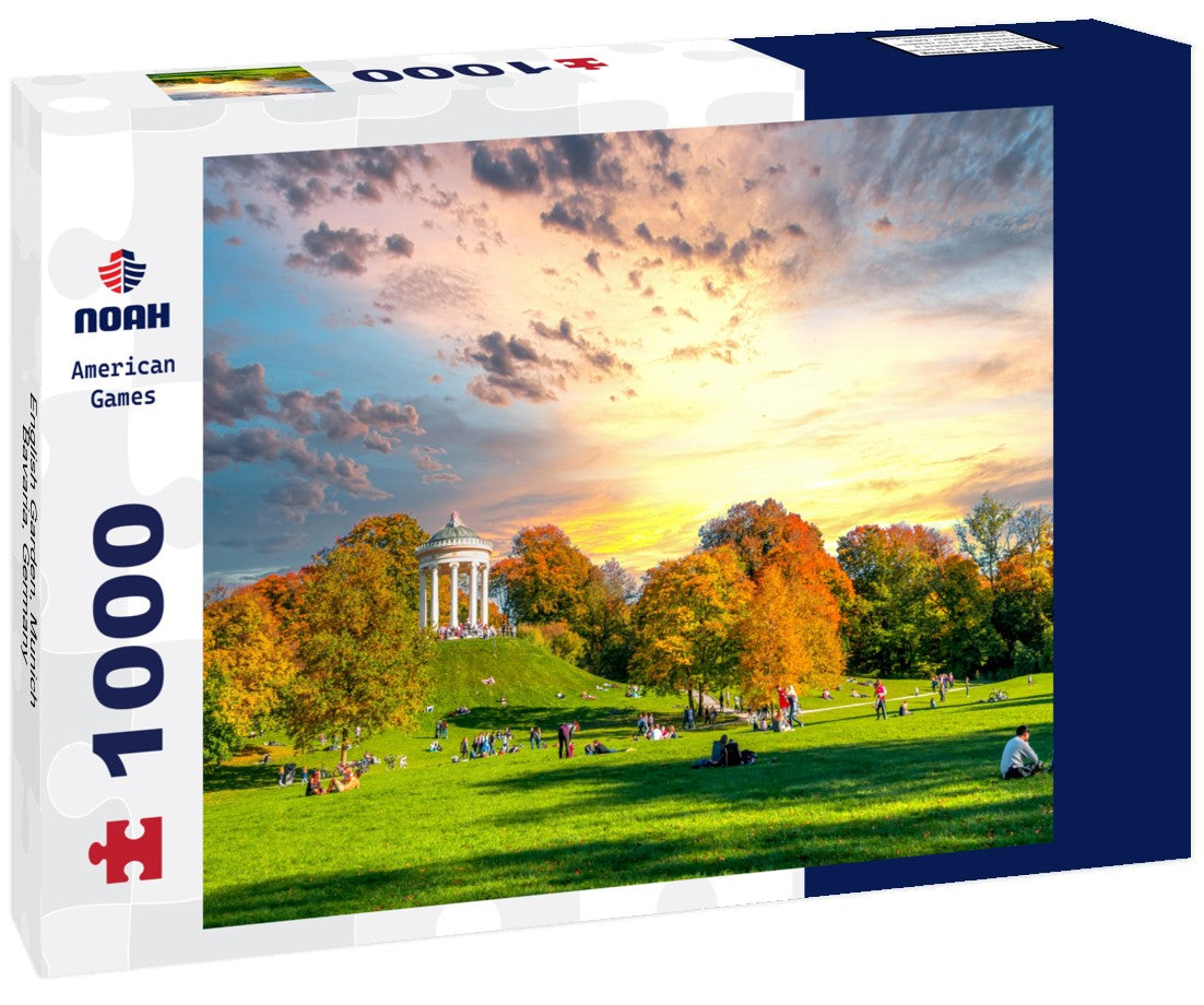 Noah Jigsaw Puzzle English Garden, Munich, Bavaria, Germany 1000 pieces