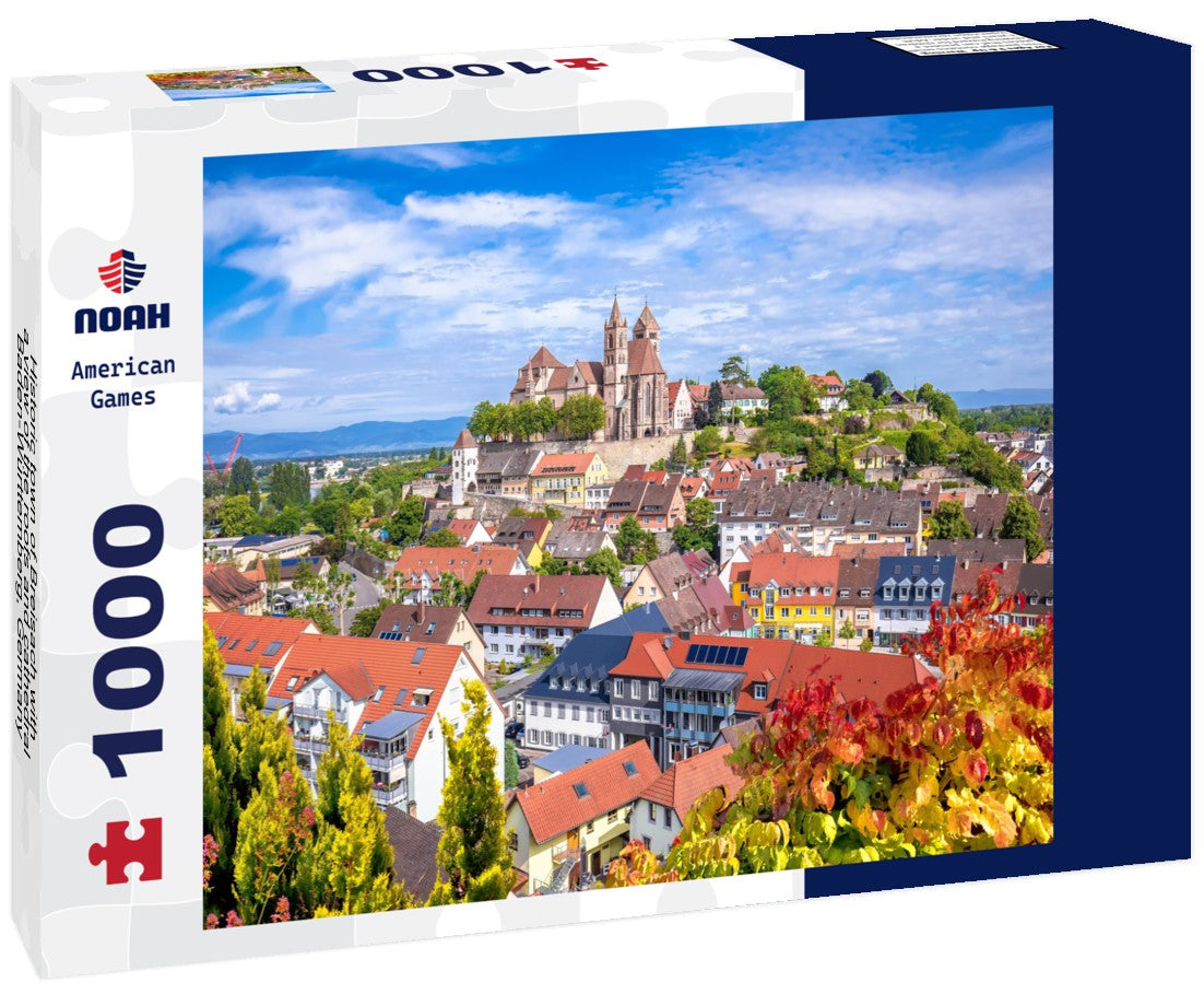 Noah Jigsaw Puzzle Historic town of Breisach with a view of the roofs and cathedral, Baden-Württemberg, Germany 1000 pieces