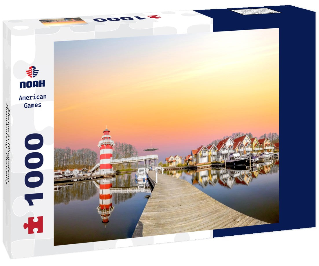 Noah Jigsaw Puzzle Marina in Rheinsberg, Brandenburg, Germany 1000 pieces