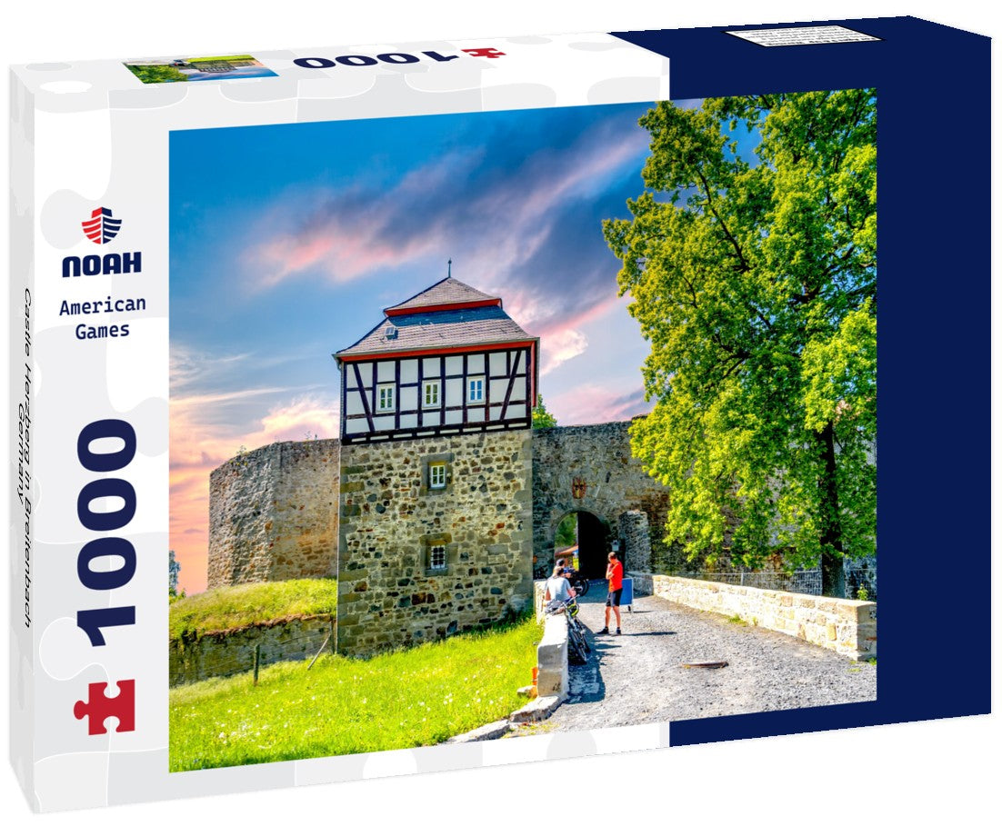 Noah Jigsaw Puzzle Castle Herzberg in Breitenbach, Germany 1000 pieces