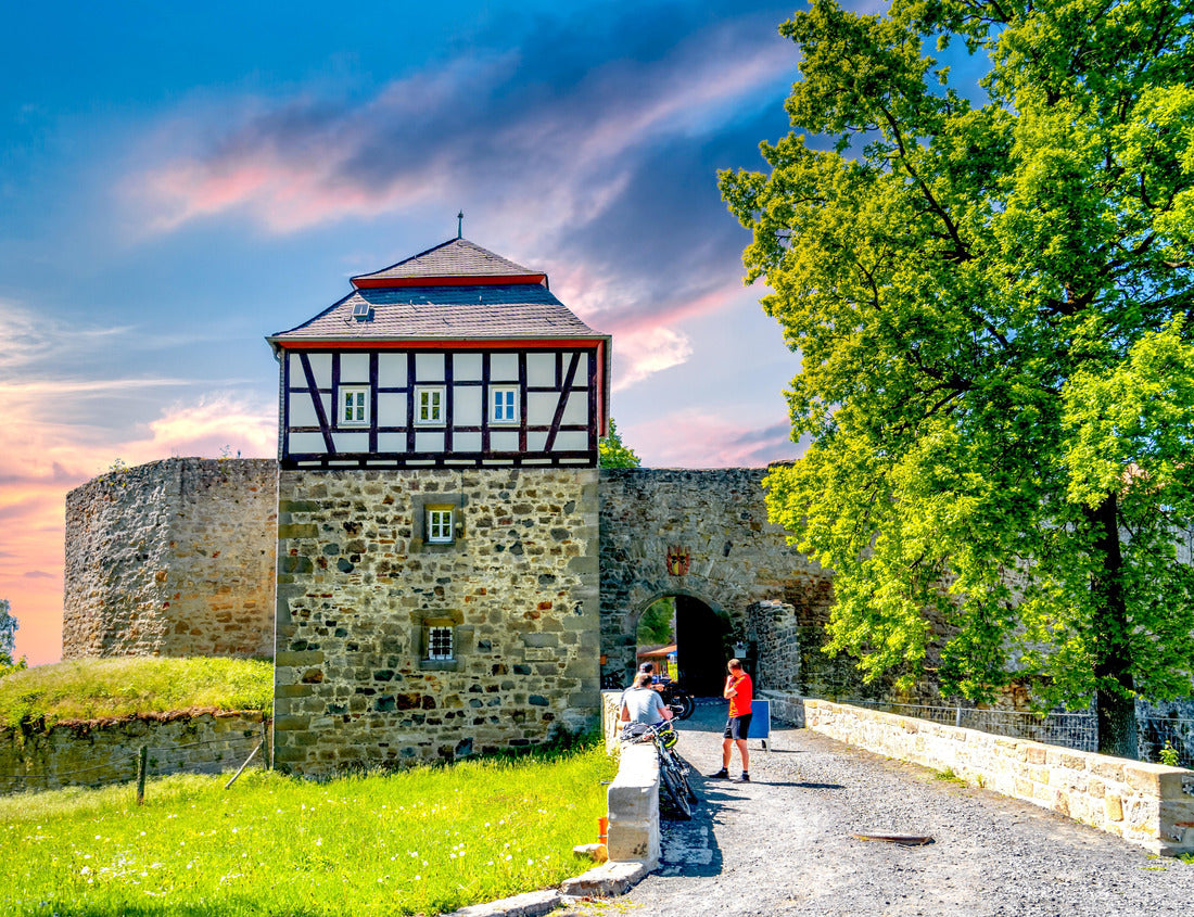 Noah Jigsaw Puzzle Castle Herzberg in Breitenbach, Germany 1000 pieces
