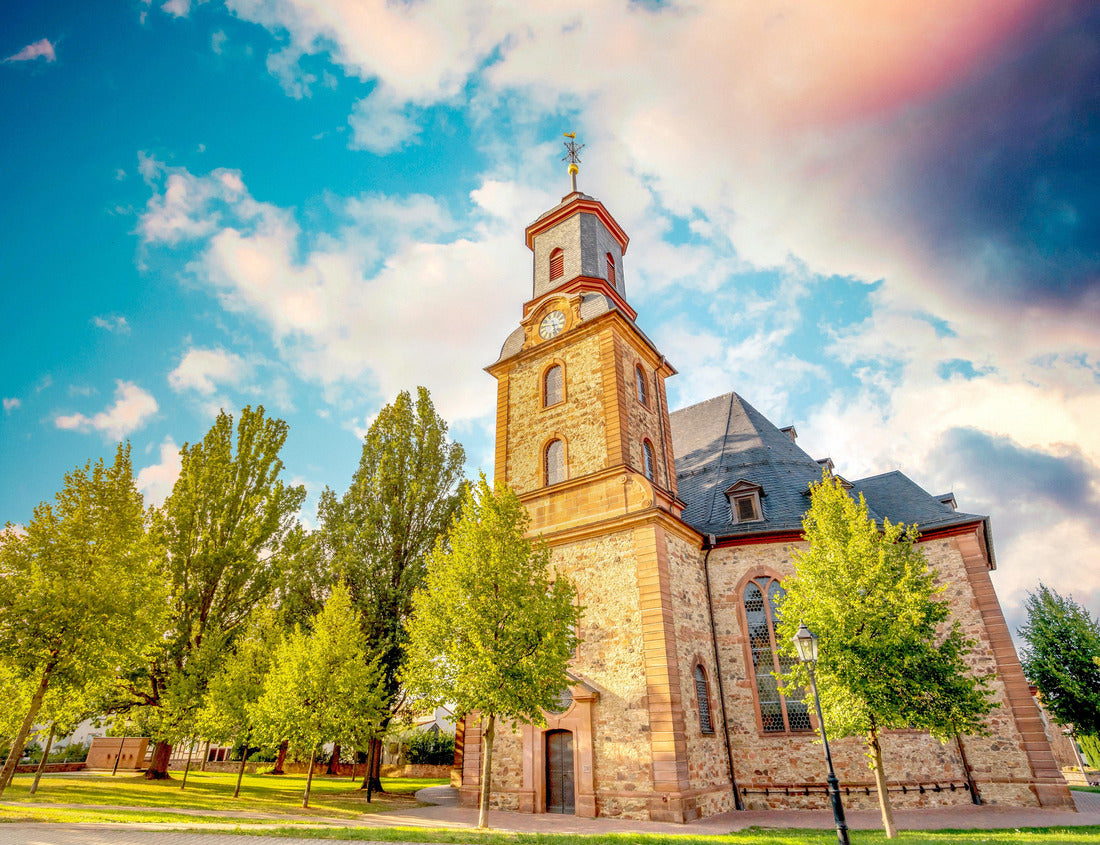 Noah Jigsaw Puzzle Church in Langenselbold, Hessen, Germany 1000 pieces