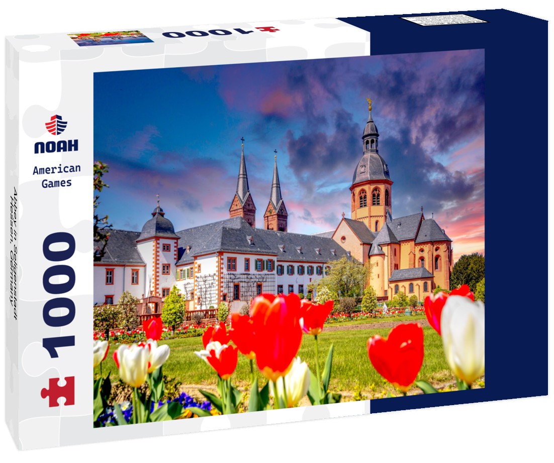 Noah Jigsaw Puzzle Abbey in Seligenstadt, Hessen, Germany 1000 pieces