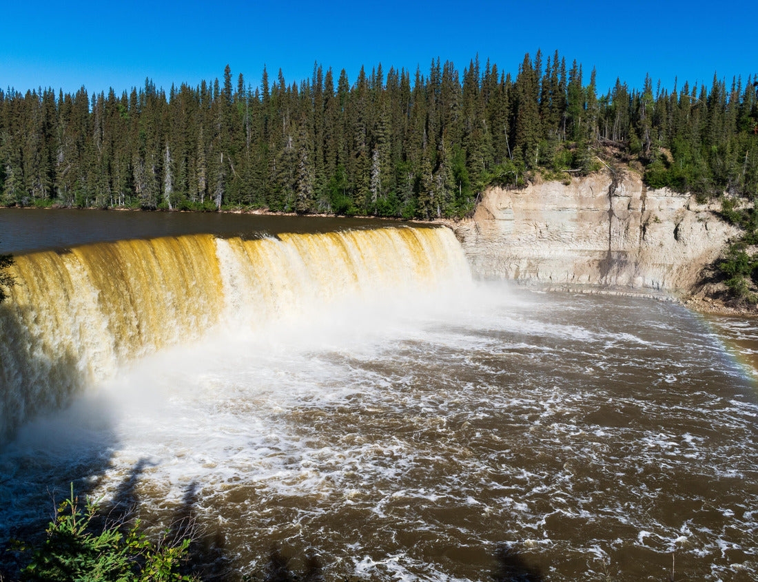 Noah Jigsaw Puzzle Lady Evelyn Falls with Rainbow, NT, Canada 1000 pieces