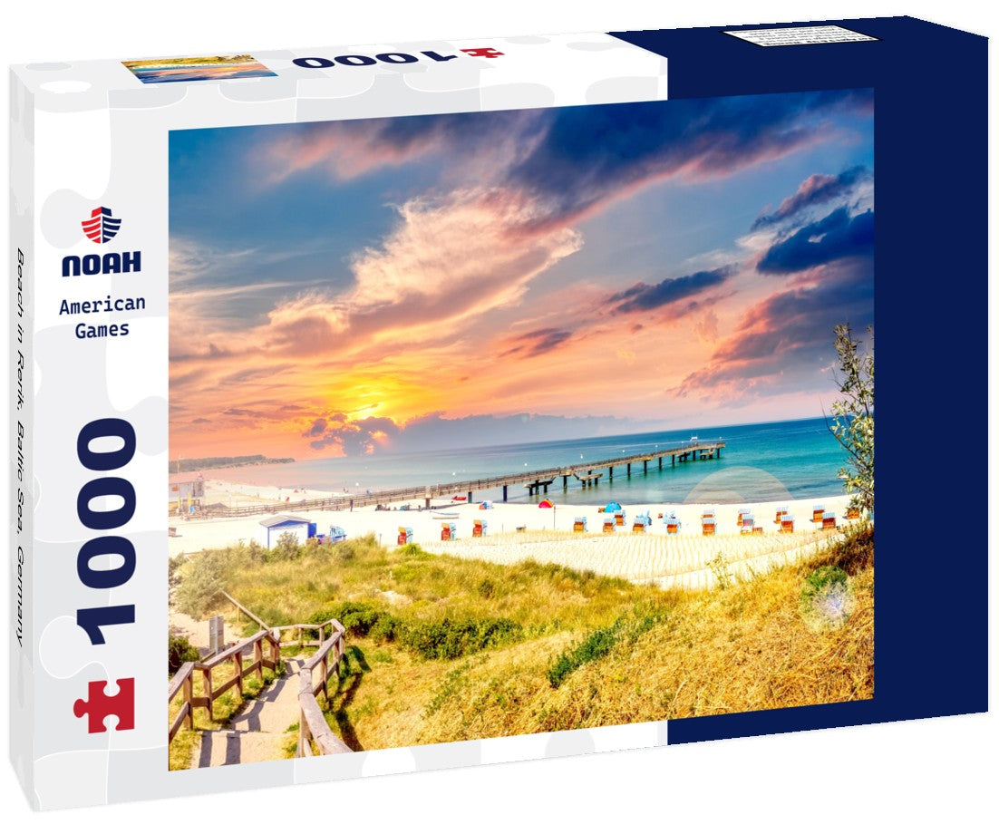 Noah Jigsaw Puzzle Beach in Rerik, Baltic Sea, Germany 1000 pieces