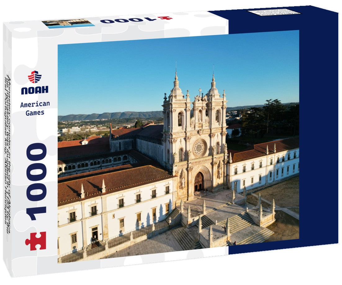 Noah Jigsaw Puzzle Monastery complex in the city of Alcobaça. The monastery was founded in 1153 by the first Portuguese king, Afonso Henriques 1000 pieces