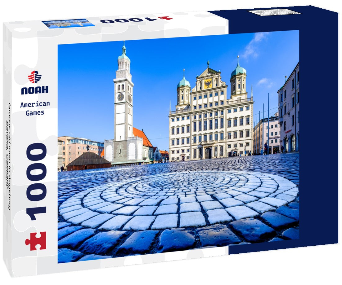 Noah Jigsaw Puzzle famous old town in Augsburg, Bavaria, Germany 1000 pieces