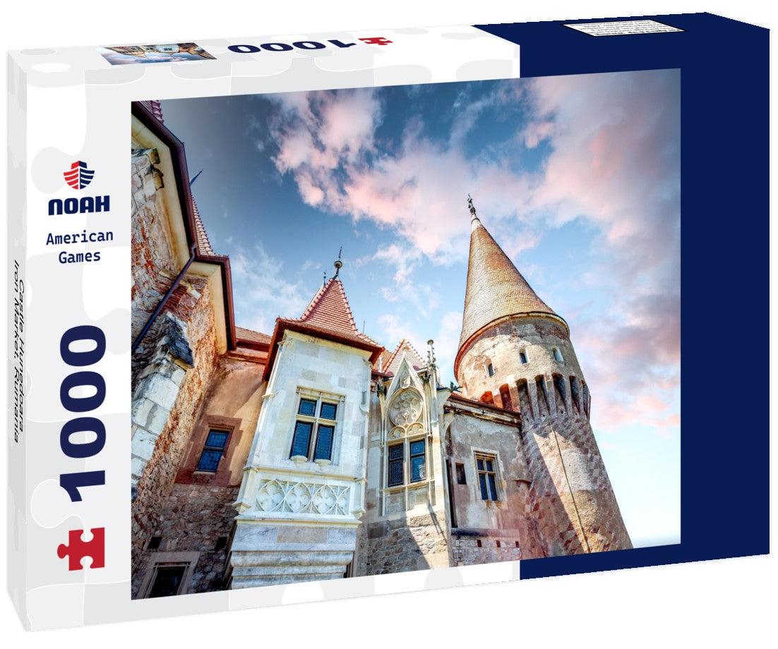 Noah Jigsaw Puzzle Castle Hunedoara, Iron Market, Rumania 1000 pieces