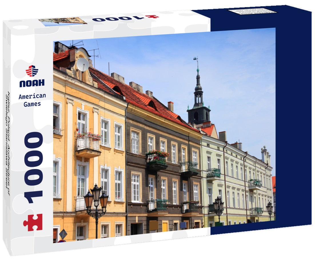 Noah Jigsaw Puzzle Kalisz, Poland. Architecture of Swietego Stanislawa Street 1000 pieces