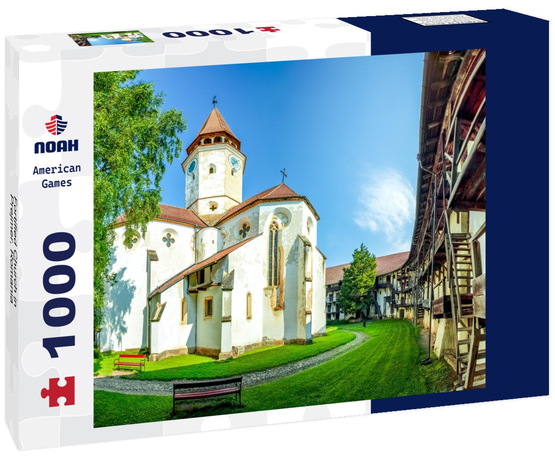 Noah Jigsaw Puzzle Fortified Church in Prejmer, Romania 1000 pieces