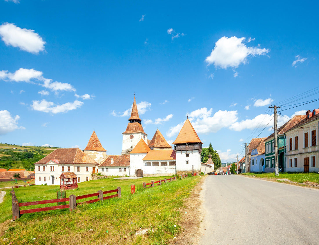 Noah Jigsaw Puzzle Fortified Church in Achita Arkeden, Vanatori, Romania 1000 pieces