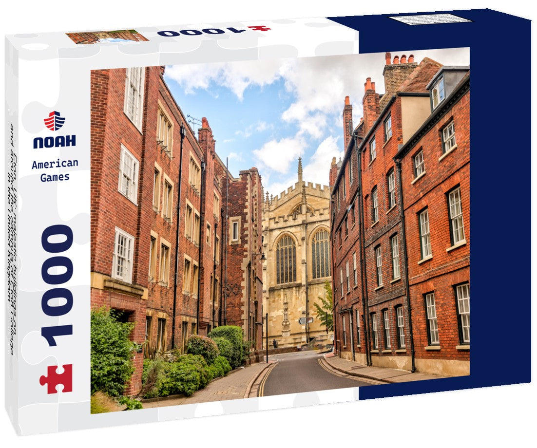Noah Jigsaw Puzzle Eton, UK: majestic buildings on and around the campus of Eton College in the United Kingdom 1000 pieces