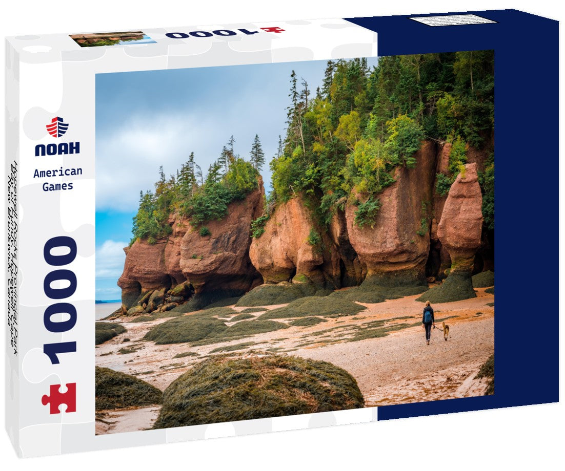 Noah Jigsaw Puzzle Hopewell Rocks Provincial Park, Bay of Fundy, Hopewell Cape, New Brunswick, Canada 1000 pieces