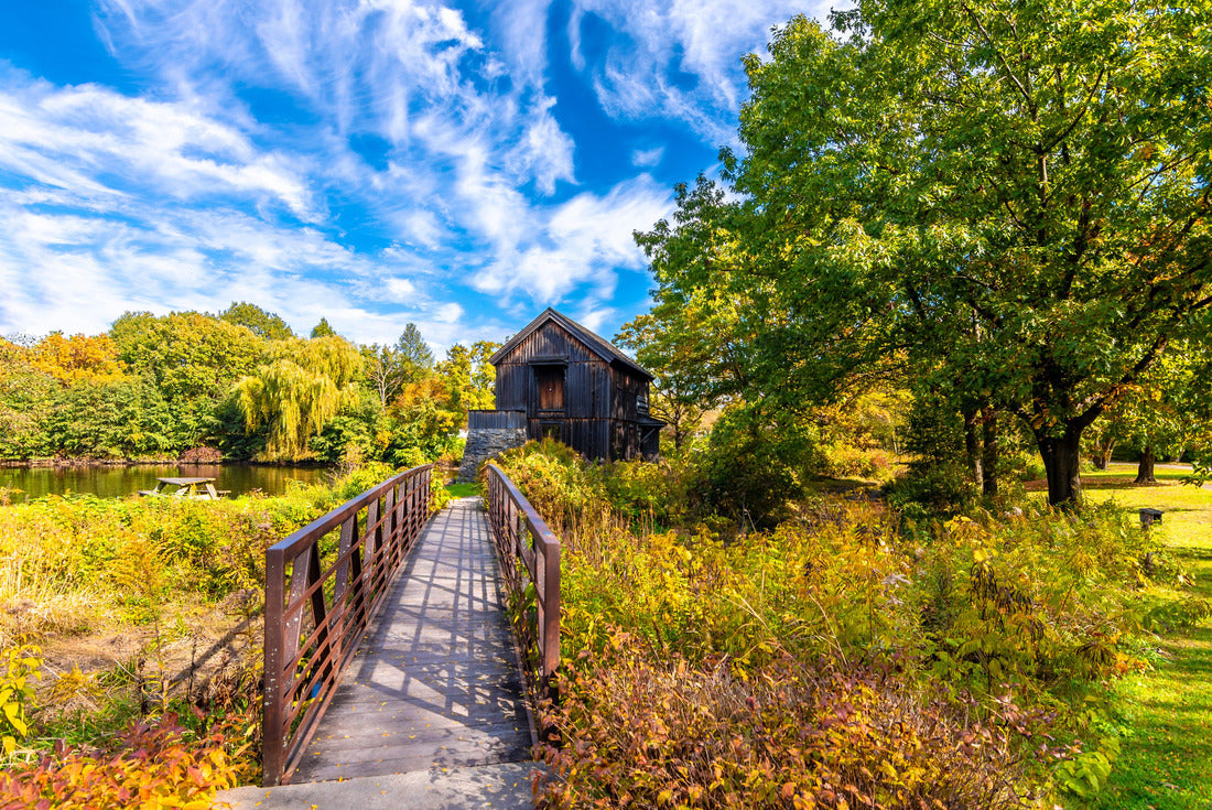 Noah Jigsaw Puzzle Old Watermill in Midway Village of Rockford Town, Illinois 2000 pieces
