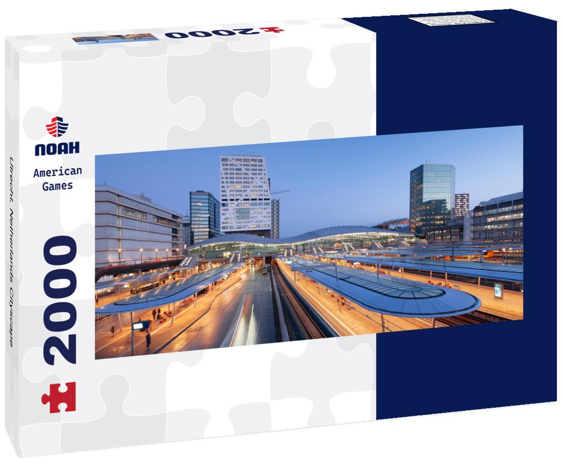 Utrecht, Netherlands Cityscape 2000pc Panoramic Puzzle