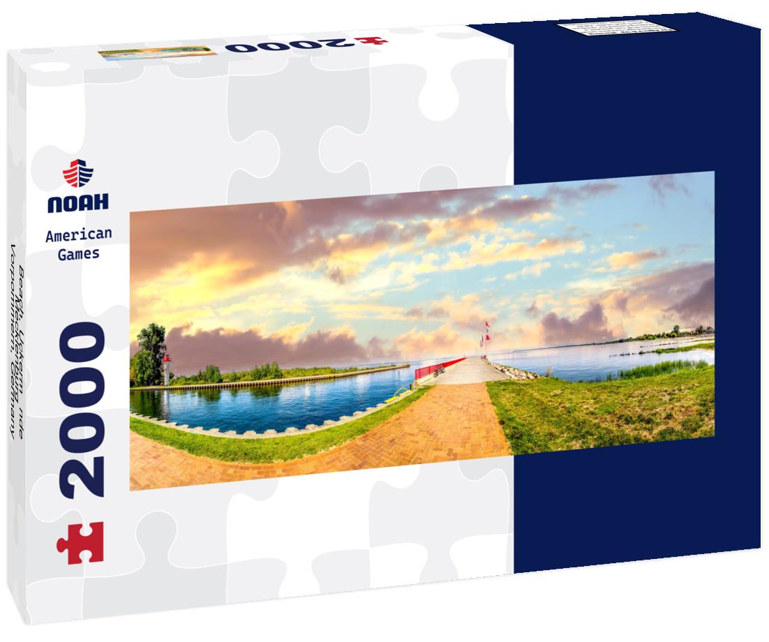 Beach, Uckermünde, Mecklenburg-Vorpommern, Germany 2000pc Panoramic Puzzle