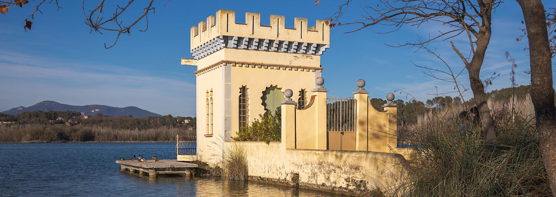 Noah Jigsaw Puzzle El Cap de Bou Lake Banyoles, Catalonia Panorama 1000 Pieces
