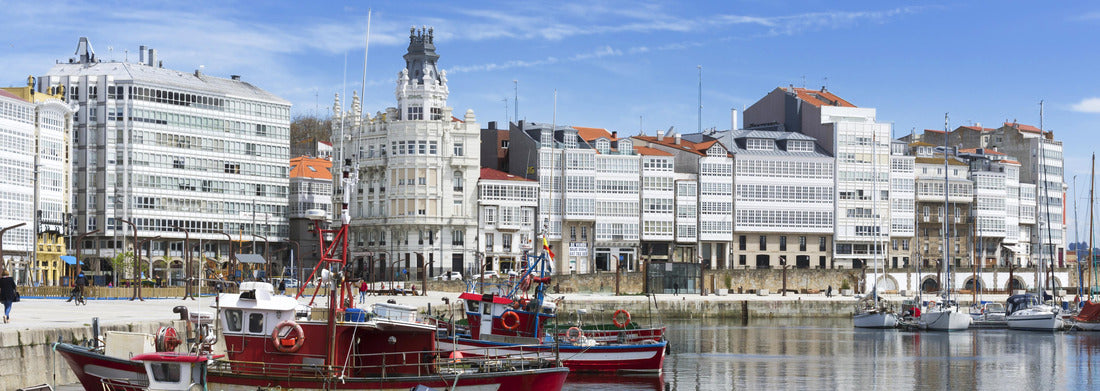 Noah Jigsaw Puzzle A Coruna in Galicia, Spain Panorama 1000 Pieces