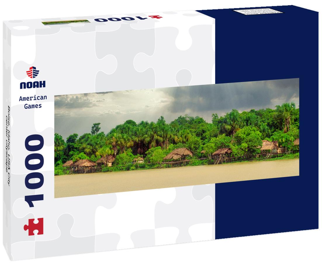 Noah Jigsaw Puzzle Boise, Idaho, USA City center cityscape Panorama 1000 Pieces
