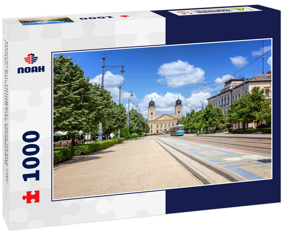 Debrecen, Hungary, view of the city center, beautiful city landscape