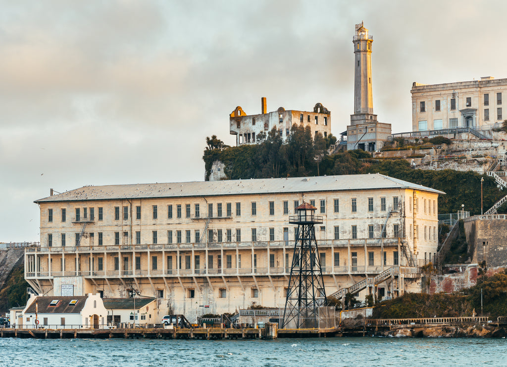 Alcatraz prison view, San Francisco