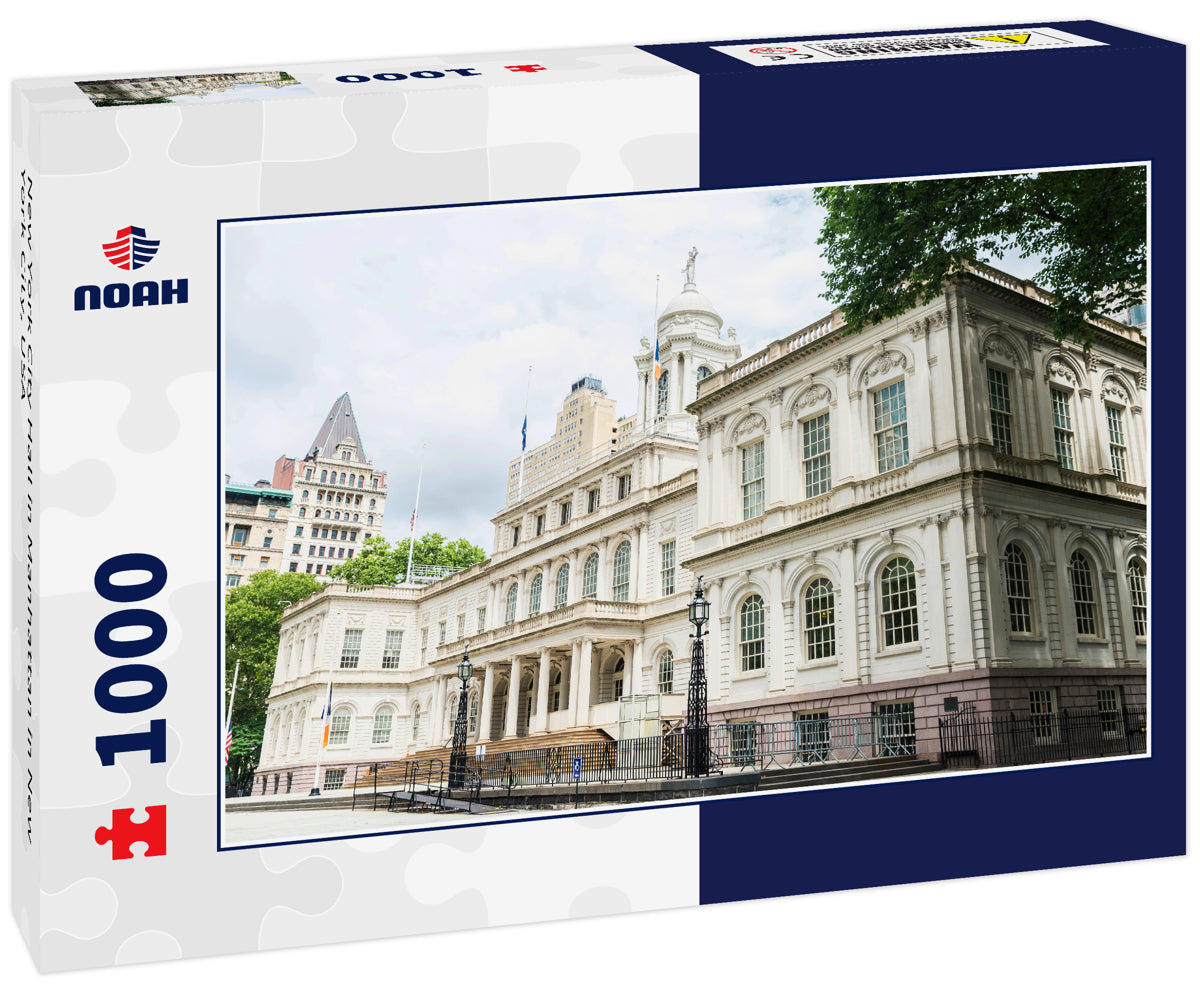 New York City Hall in Manhattan in New York City, USA