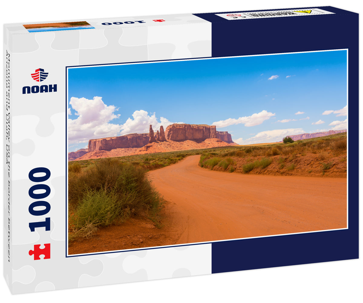 Monument Valley on the border between Arizona and Utah, USA