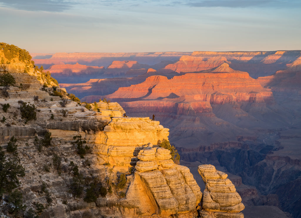 Beautiful landscape of the Grand Canyon National Park