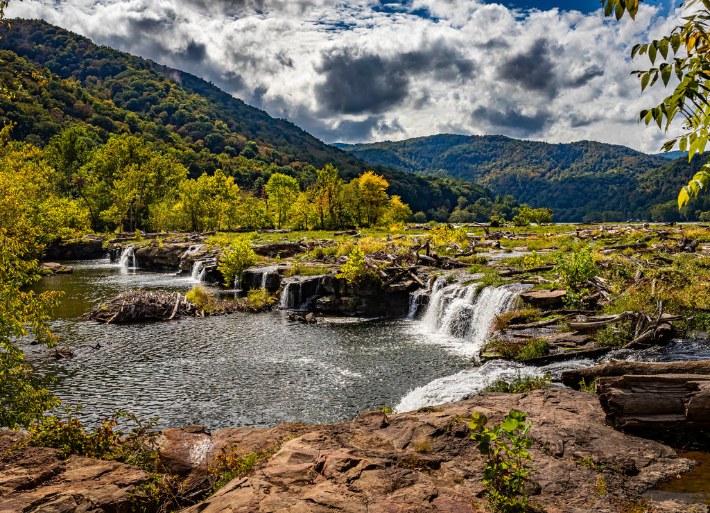 Sandstone Falls New River Gorge National Park and Preserve