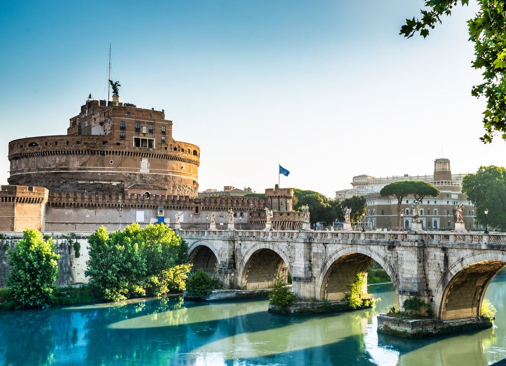 Castel Sant'Angelo At Sunrise