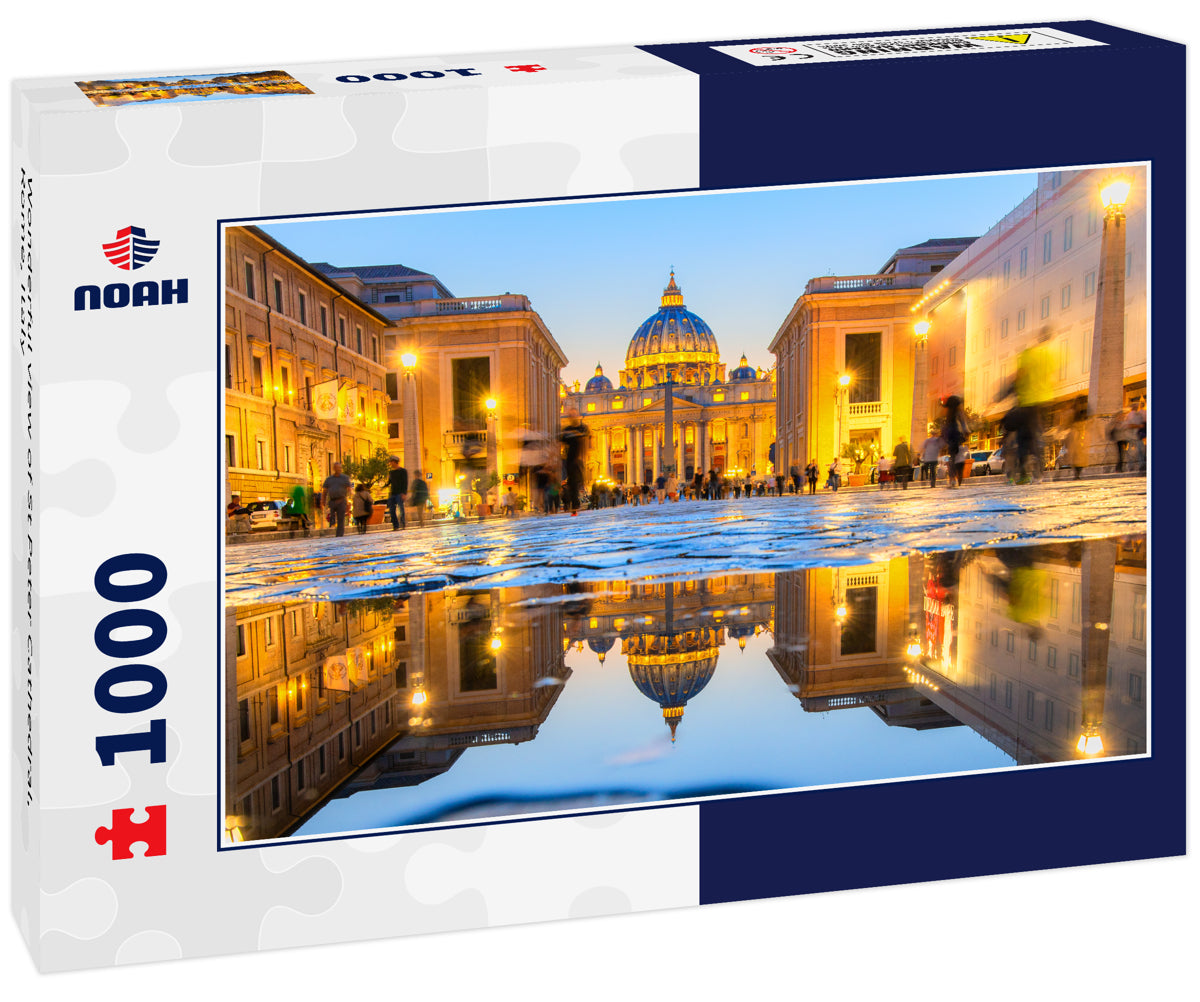 Wonderful view of St Peter Cathedral, Rome, Italy