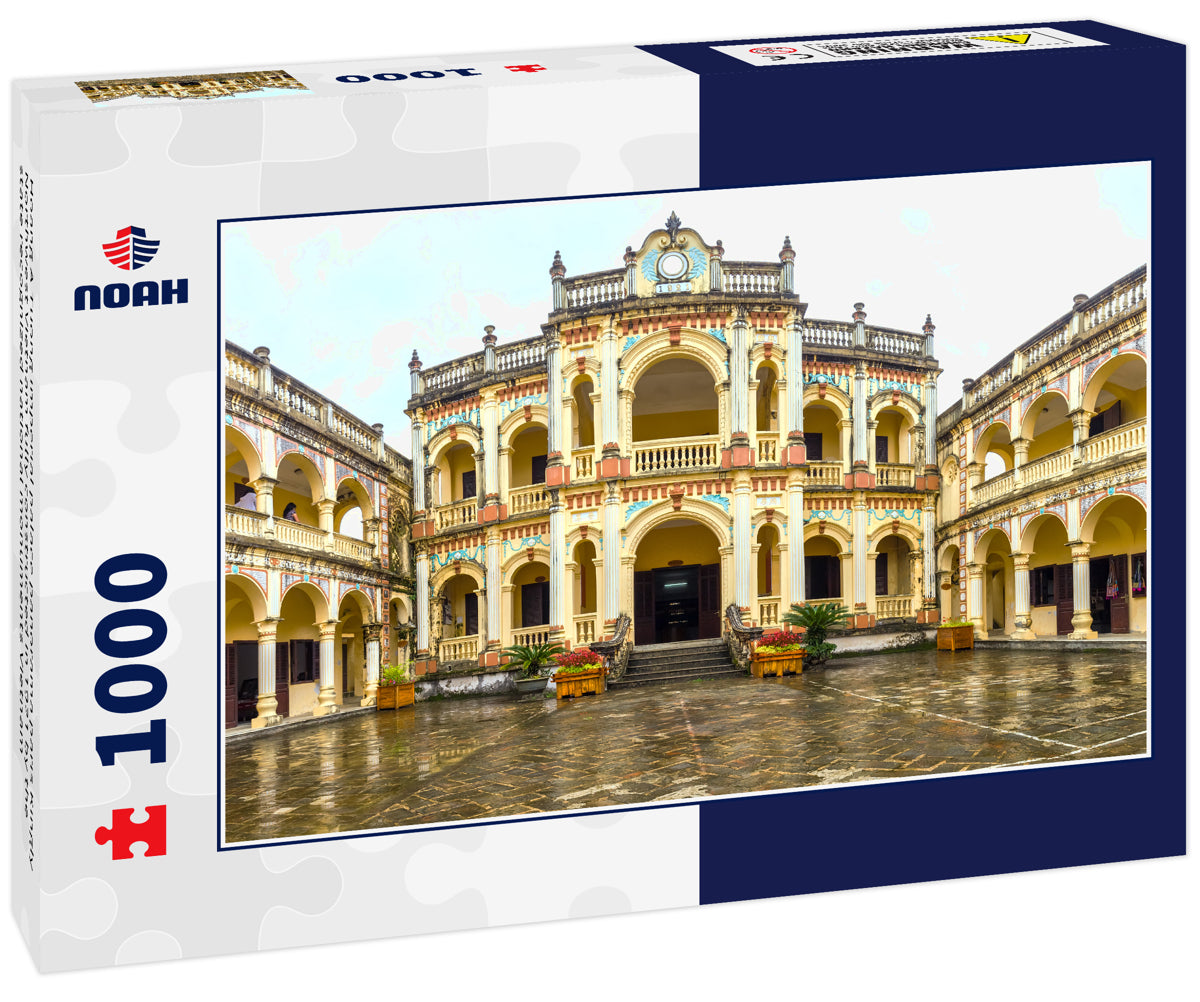 Hoang A Tuong imperial palace panorama paris Kingly Northwest Vietnam fully constructed in 1921 by the state recognized national monuments Vietnam