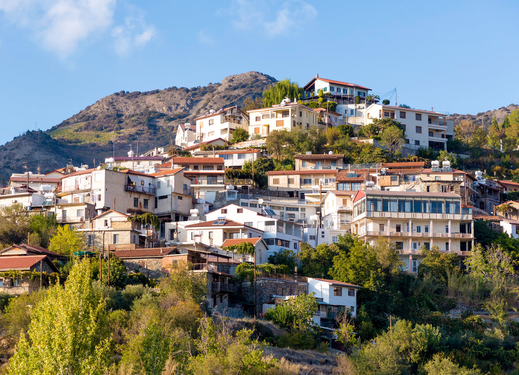 Village of Agros. Limassol District, Cyprus