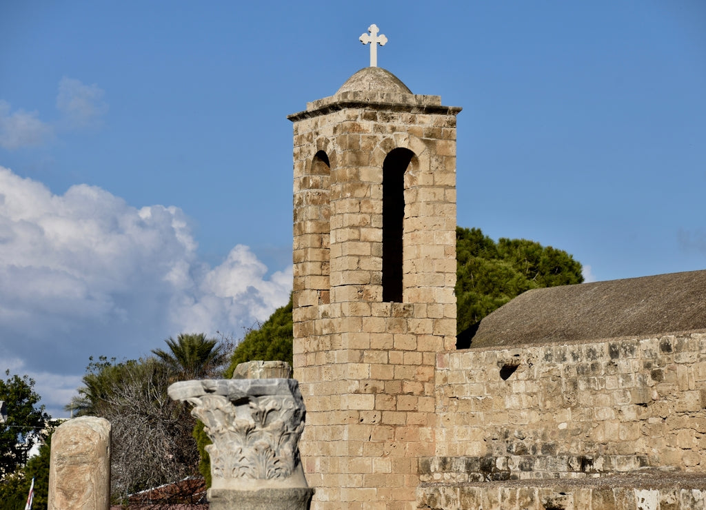 Bell Tower, Early Christian Basilica of Chrysopolitissa, Paphos, Cyprus