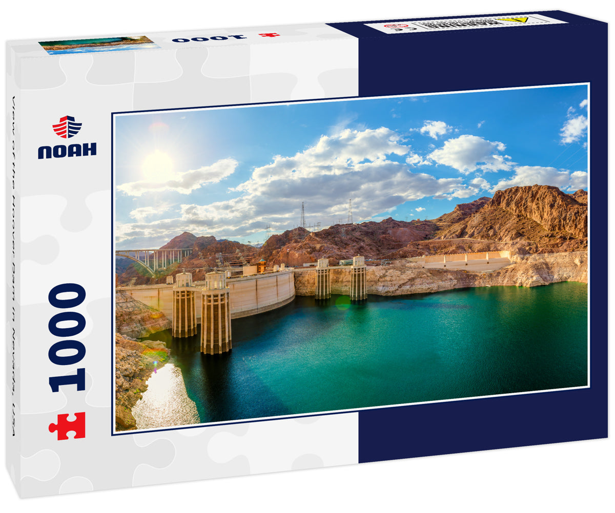 View of the Hoover Dam in Nevada, USA