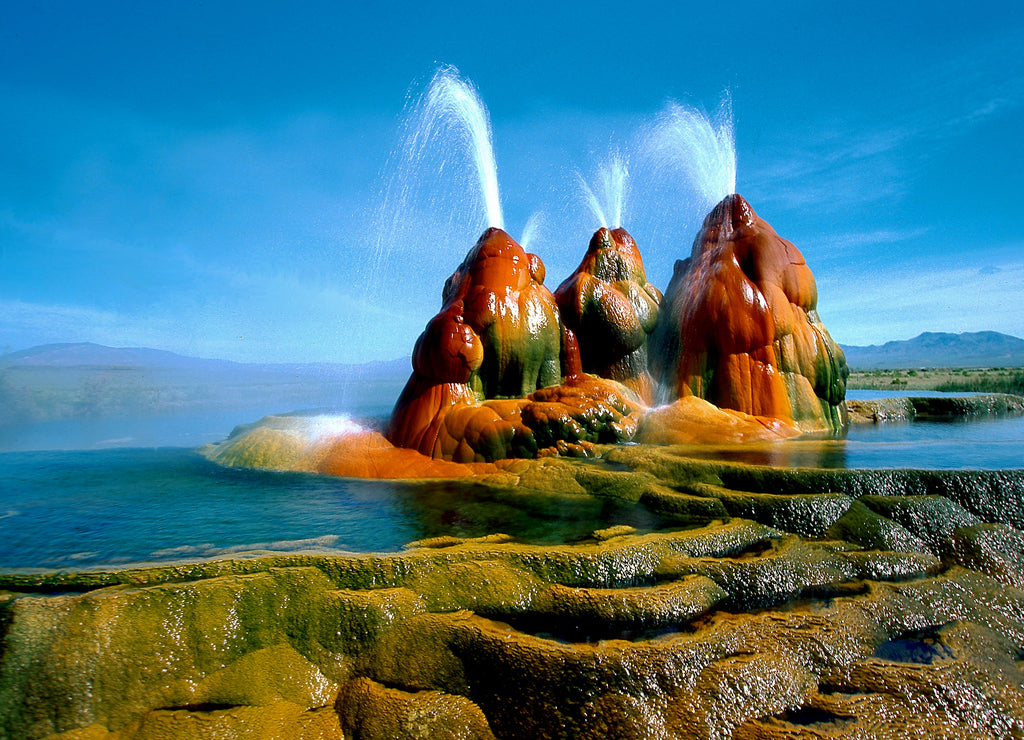 Fly Geyser, Nevada