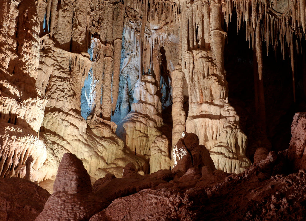 Lehman Cave Formations in Great Basin National Park, Nevada