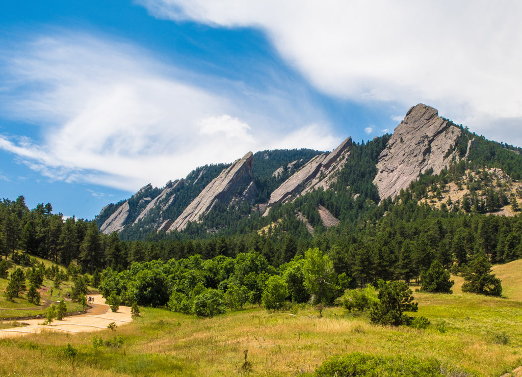 The Flatirons, Boulder, Colorado