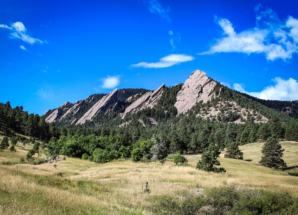 The Flatirons - Boulder's most iconic landmark, Colorado