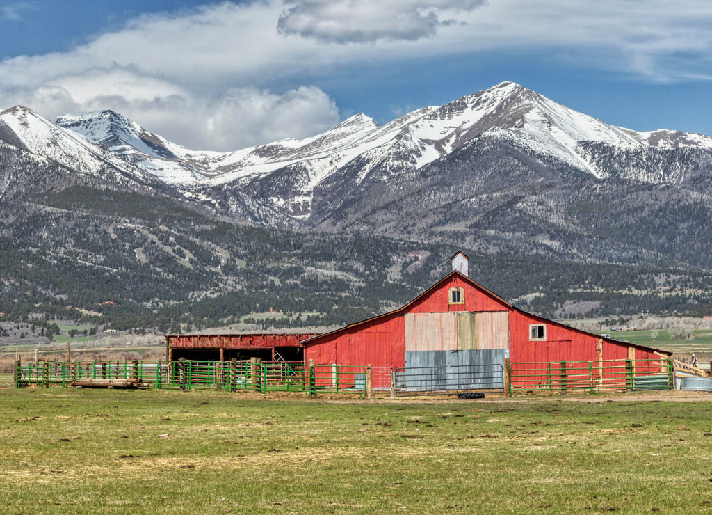 Westcliffe Colorado Sangre De Cristo Mountains America, Colorado USA