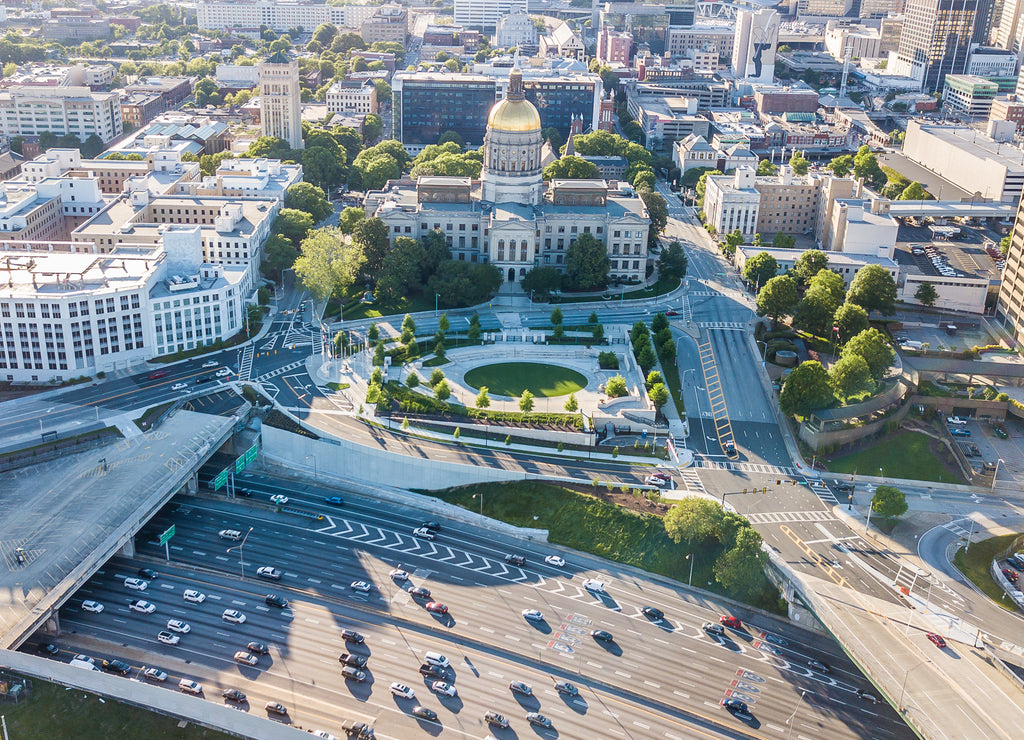 Georgia Capitol and Downtown Atlanta