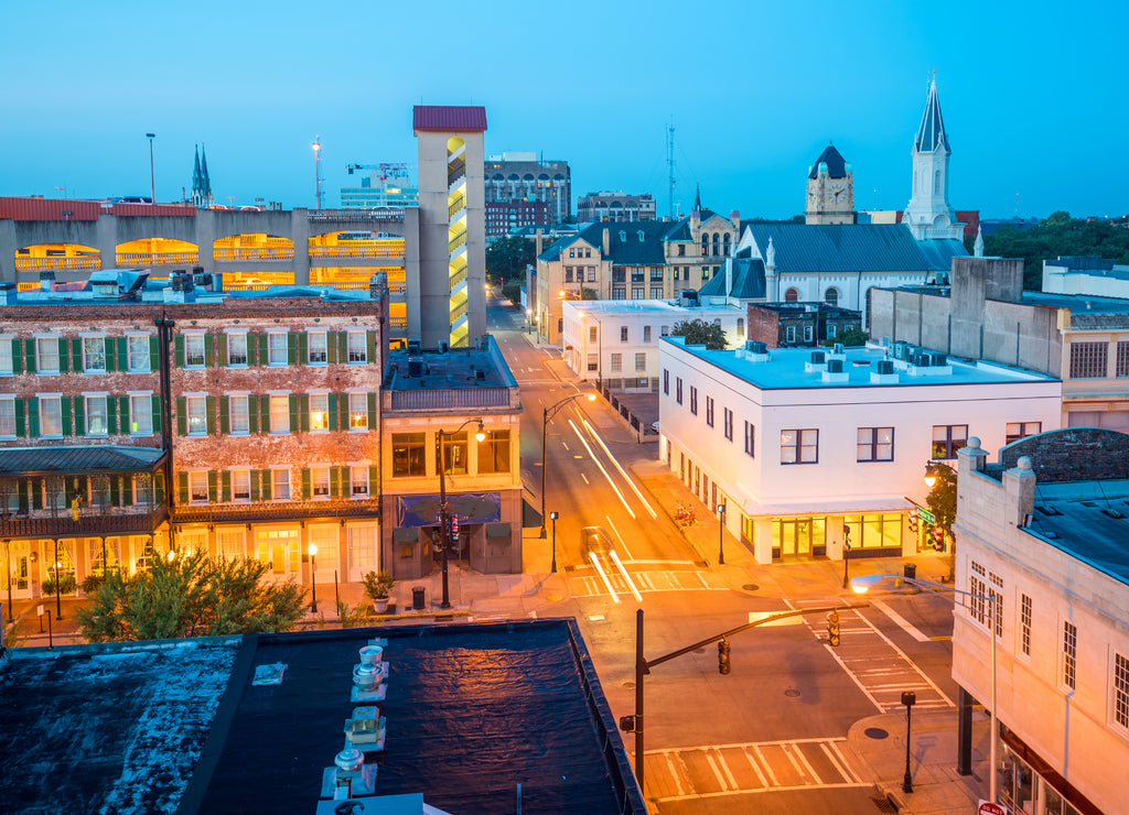 Old town Savannah, Georgia, USA