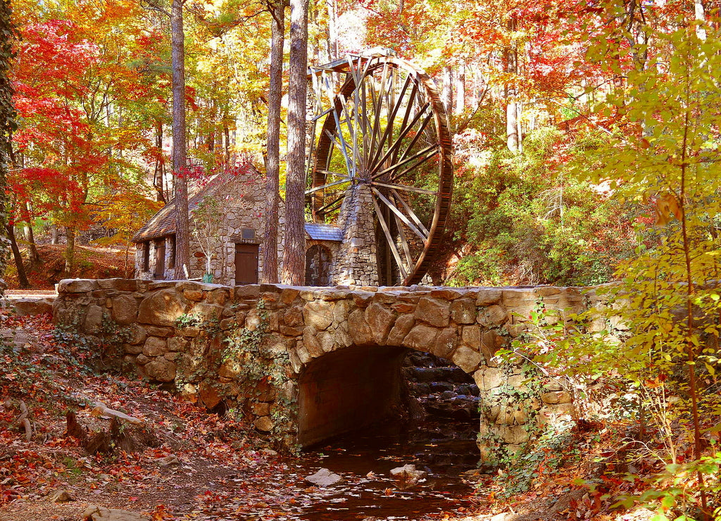 This historic 1930 mill is located on the campus of Berry College near Rome, Georgia