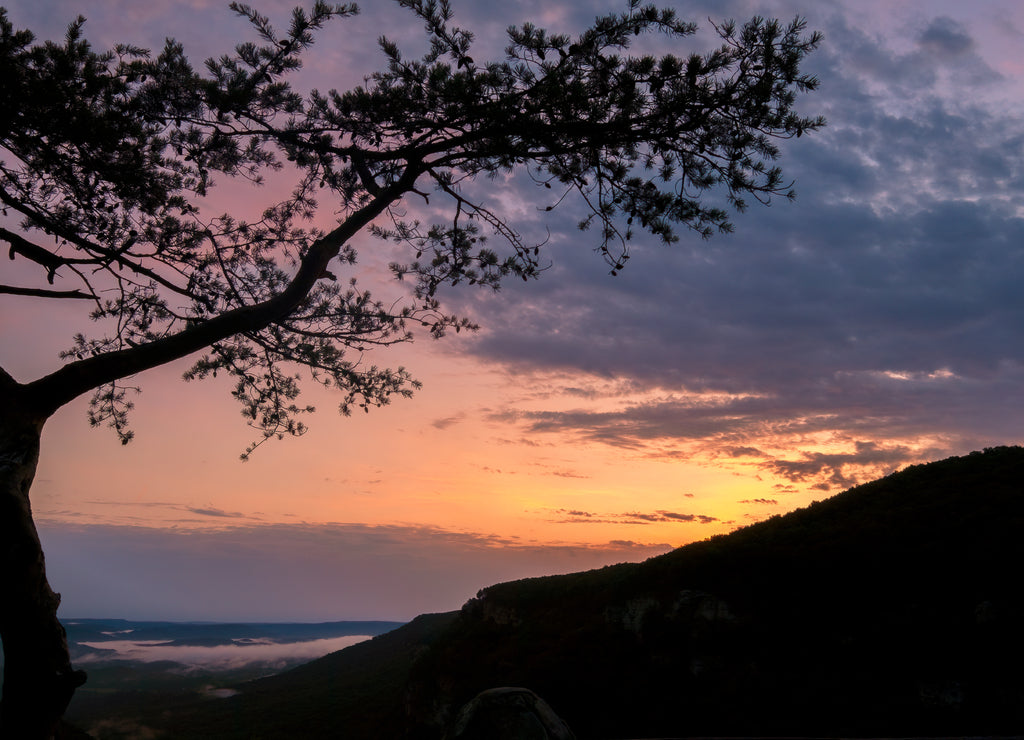 Sunrise, Cloudland Canyon State Park, Georgia, USA