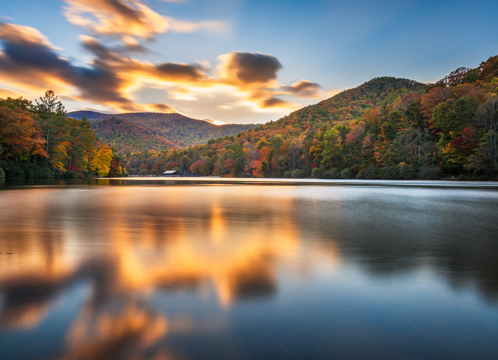 Vogel State Park, Georgia, USA in Autumn