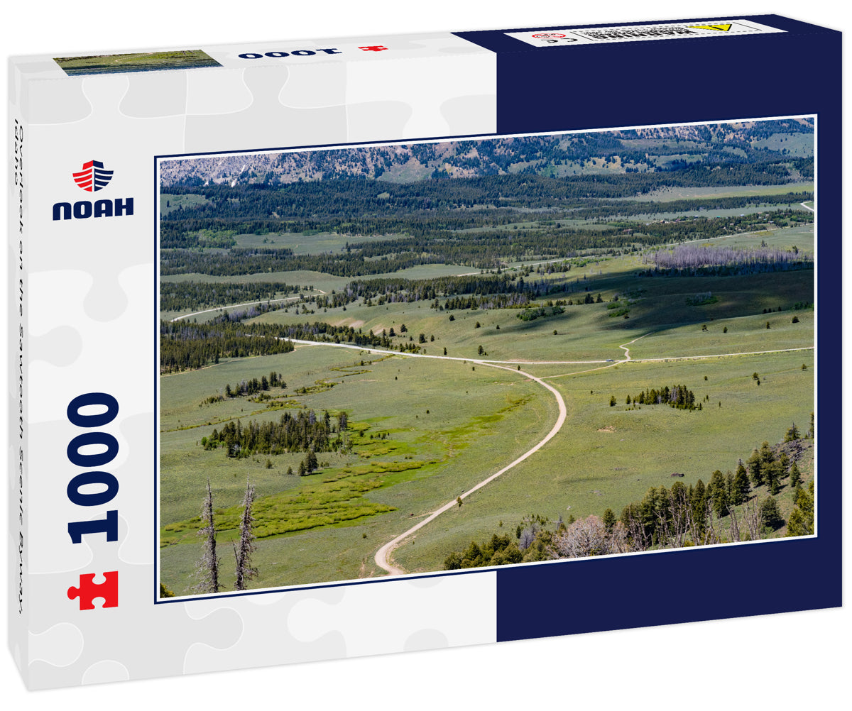Overlook on the Sawtooth Scenic Byway, Idaho