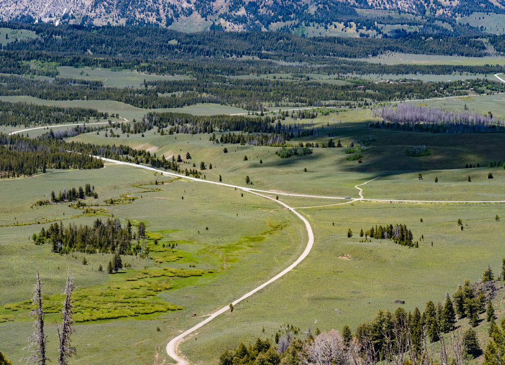 Overlook on the Sawtooth Scenic Byway, Idaho