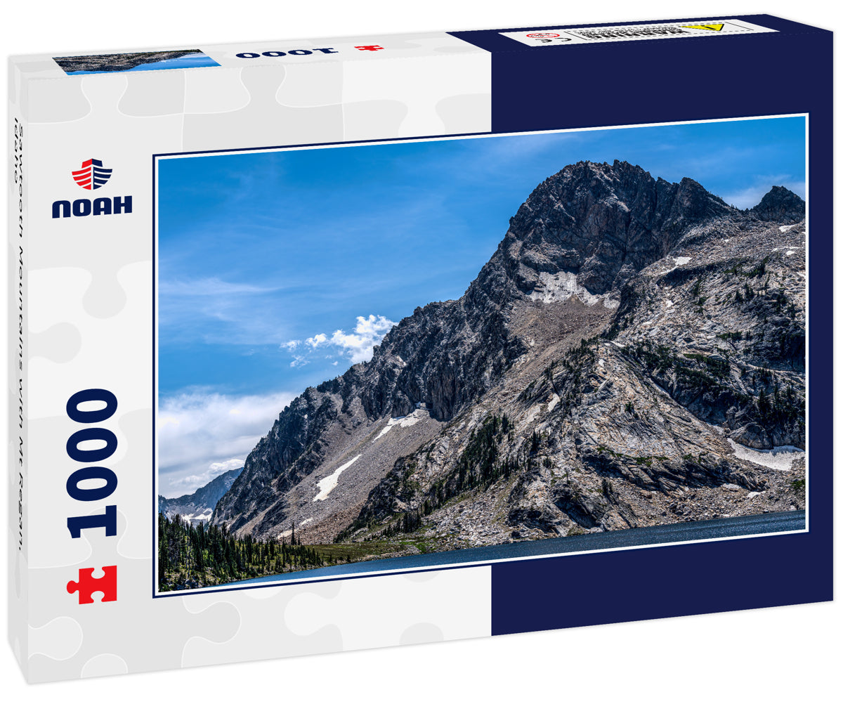 Sawtooth Mountains with Mt Regan, Idaho