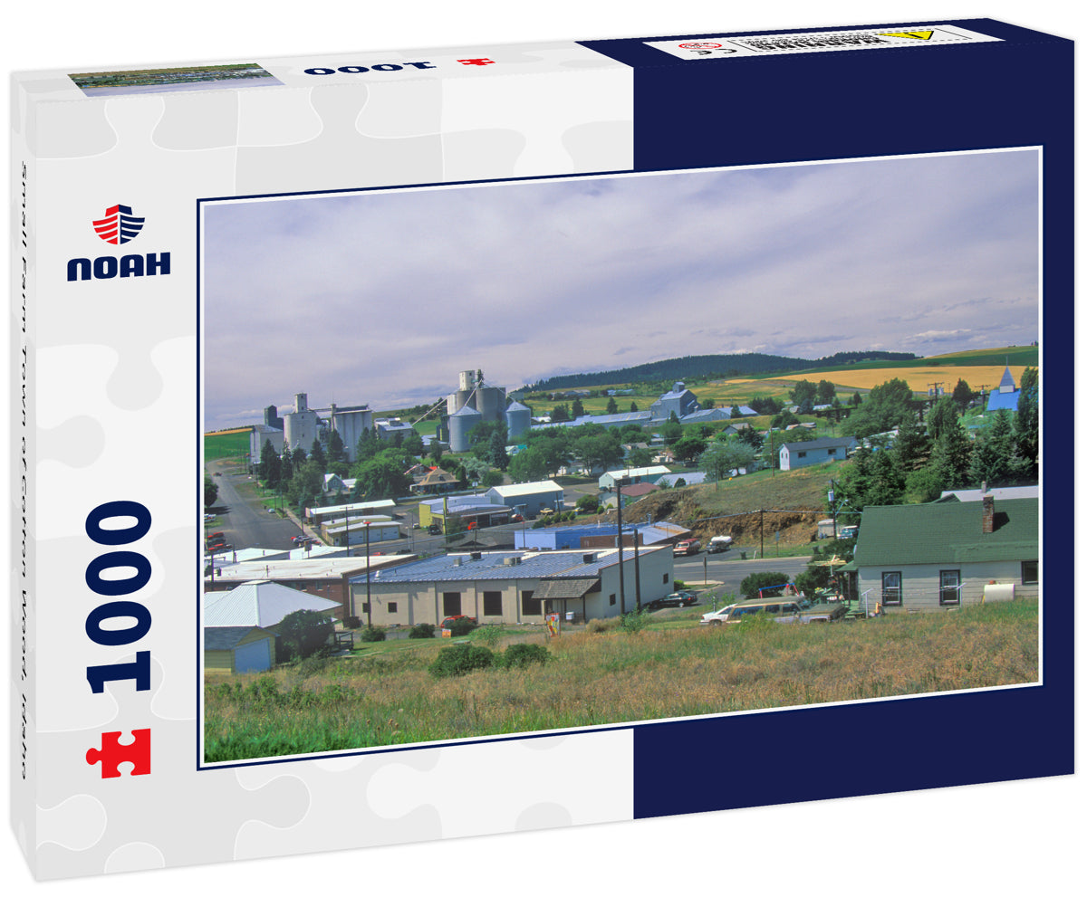 Small Farm Town of Cotton Wood, Idaho