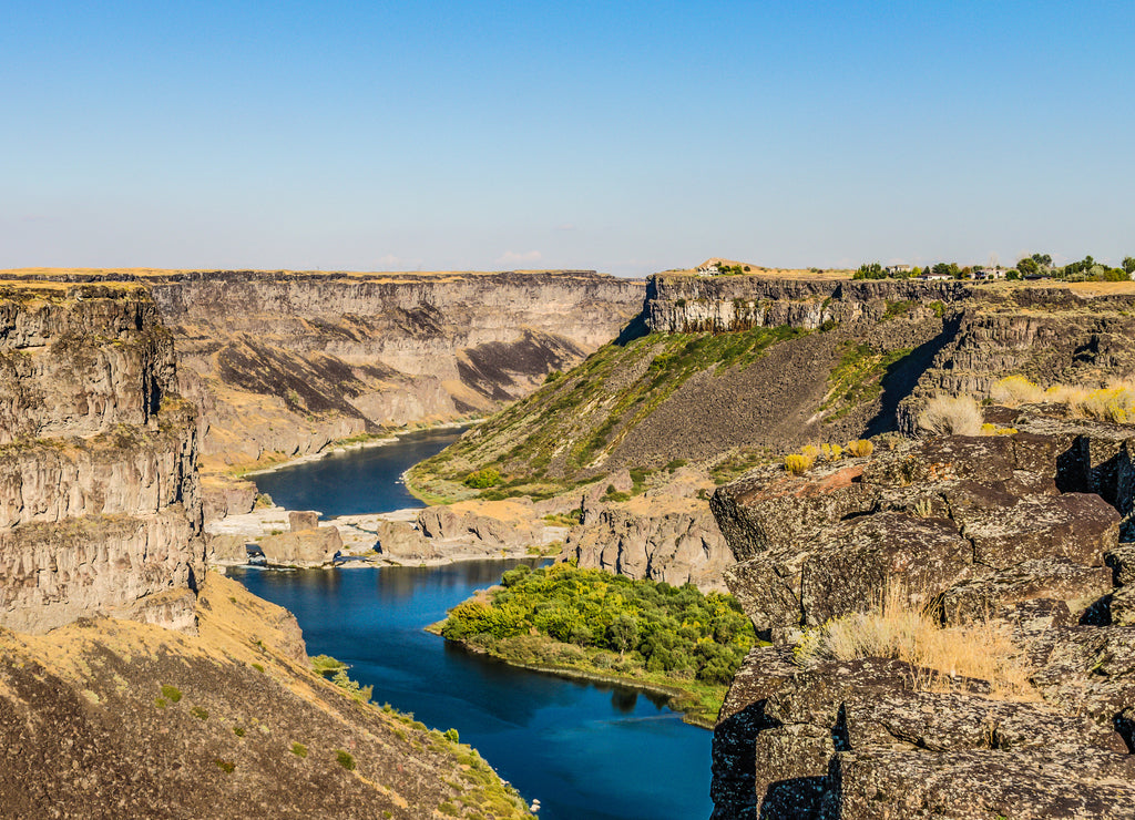 Snake River Canyon bei Twin Falls Idaho USA